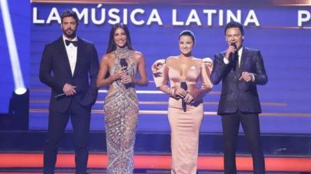 William Levy, Gaby Espino, Mayte Perroni y Pedro Fernández son algunos de los presentadores esta noche en la gala de los Premios Billboard 2021.Foto: Instagram Latin Billboard.