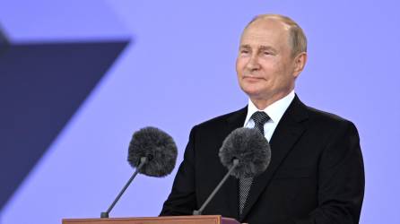 Putin inauguró hoy el foro “Armia-2022”, la mayor feria militar de Rusia.
