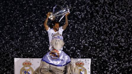 Marcelo conquistó un total de 25 títulos como futbolista del Real Madrid.