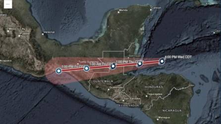 Nana dejará bastantes lluvias en Centroamérica.