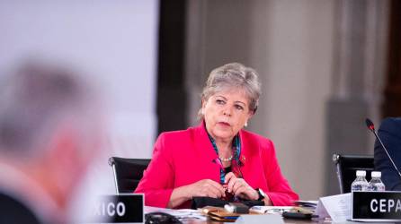 La secretaria ejecutiva de la Comisión Económica para América Latina y el Caribe (Cepal), Alicia Bárcena. Foto: AFP