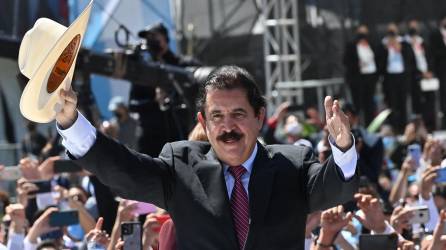 Manuel Zelaya Rosales, expresidente de Honduras (2006-2009). Fotografía AFP