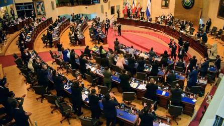 La Asamblea Legislativa de El Salvador.