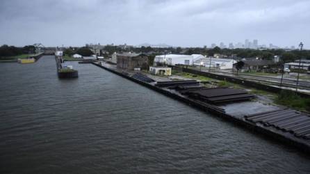 El huracán Ida tocó tierra en Nueva Orleans con vientos de hasta 240 km por hora.//AFP.