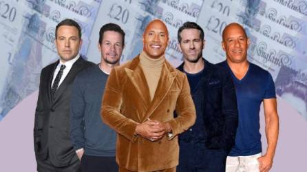 El intérprete estadounidense Dwayne Johnson, mejor conocido como ‘La Roca’, ha vuelto a encabezar la lista de los actores mejor pagados de Hollywood, según publica la revista 'Forbes'. Ben Affleck, Mark Wahlberg, ‘La Roca’, Ryan Reynolds y Vin Diesel están en el top 5.