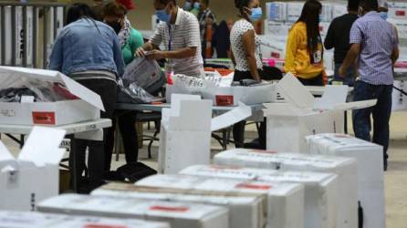 Las elecciones generales en Honduras se desarrollarán el próximo 28 de noviembre de este año. Foto: AFP