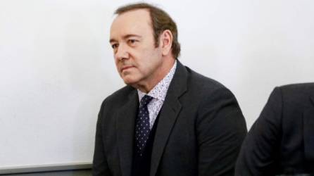 Kevin Spacey durante su audiencia en un juzgado de Nantucket, Massachusetts, por supuesta agresión sexual. Nicole Harnishfeger/ AFP.