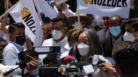 Gabriela Castellanos, directora del Consejo Nacional Anticorrupción (CNA).