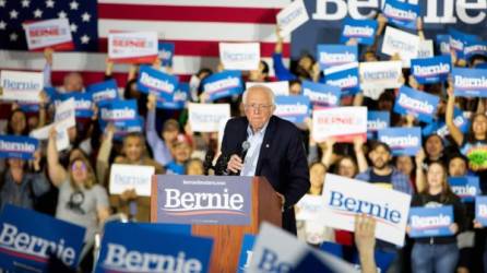 Sanders era uno de los favoritos para quedarse con la nominación demócrata en EEUU./AFP.