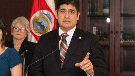 Carlos Alvarado, presidente de Costa Rica.