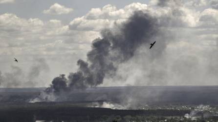 Rusia bombardeó Kiev nuevamente durante el fin de semana tras el envío de misiles de Estados Unidos a Ucrania.