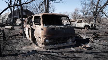 El incendio Smokehouse Creek dejó varias hectáreas devastadas en el norte de Texas.