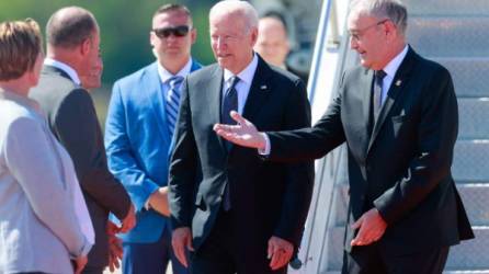 Biden llegó a Ginebra un día antes de su reunión con Putin./AFP.