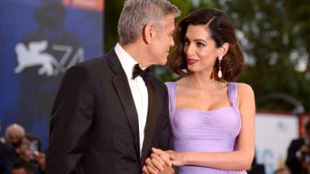 George y Amal Clooney están muy enamorados.