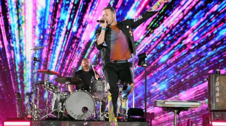 El cantautor británico Chris Martin, líder y vocalista de Coldplay.