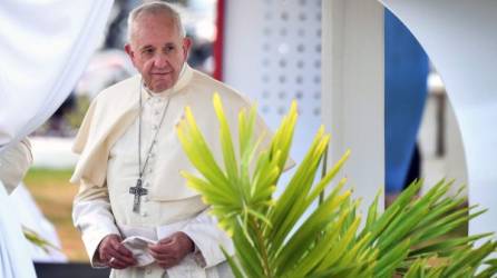 El papa Francisco en Panamá. Foto: AFP