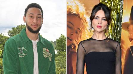 Ben Simmons y Eiza González fueron captados saliendo de una cena.