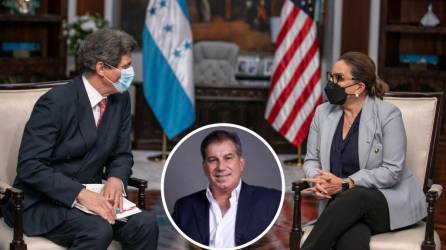 Xiomara Castro, el Subsecretario de Desarrollo Económico de EEUU y empresarios hondureños se reunieron en Casa Presidencial este viernes, donde trataron diversos temas, principalmente, la problemática energética.