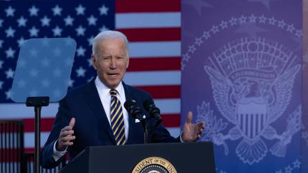 Biden prometió frenar la rampante inflación que sacude los mercados en Estados Unidos.
