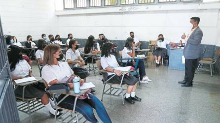 <b><span class=mln_uppercase_mln>Medidas.</span></b> Piden que alumnos y maestros fortalezcan las medidas de bioseguridad en las aulas.<span class=mln_uppercase_mln> </span>