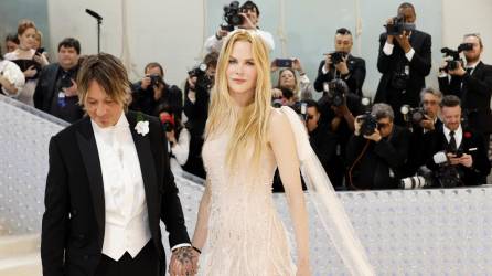 Keith Urban y Nicole Kidman en la Met Gala 2023.