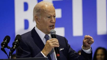 Joe Biden prometió acciones rápidas si Rusia anexa territorio ucraniano.