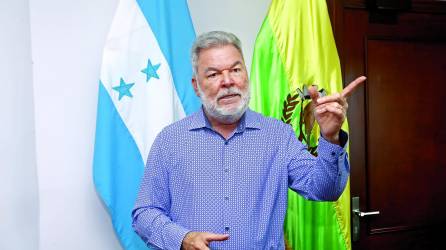 Roberto Contreras, alcalde de San Pedro Sula.