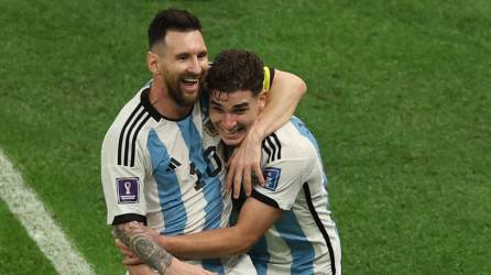 Messi y Julián Álvarez (doblete) fueron los encargados de marcar en la victoria de 3-0 de Argentina ante Croacia.