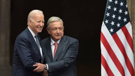Biden asistió a una cena con López Obrador previo a la cumbre de Norteamérica este martes en la Ciudad de México.