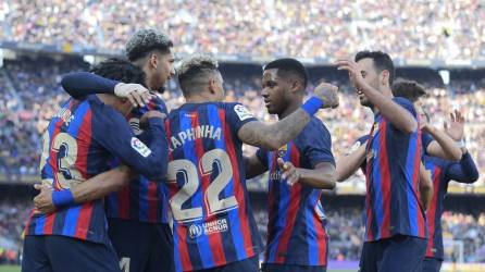 El FC Barcelona marcha líder de la Liga de España en la presente temporada.