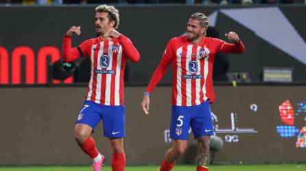 Griezmann anotó su tanto 174, superando en el estadio Al-Awwal de Riad la marca de 173 goles de la leyenda rojiblanca, Luis Aragonés, fallecido en 2014.