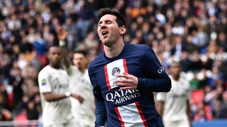 Lionel Messi anotó el tanto del triunfo para el PSG ante el Lille.