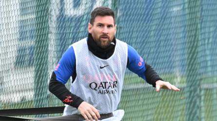 Lionel Messi se reincorporó a los entrenamientos del PSG el pasado miércoles.