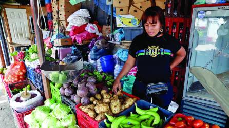 <b>Algunos vegetales y legumbres subieron de precio en los últimos días en Honduras.</b>