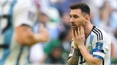 Messi abrió el marcador en el estadio Lusial desde la vía del penal.