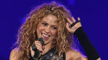 Fotografía de archivo de la cantante colombiana Shakira.