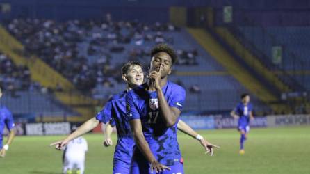 Keyrol Figueroa lleva siete goles en seis partidos del Premundial Sub-17 con Estados Unidos.