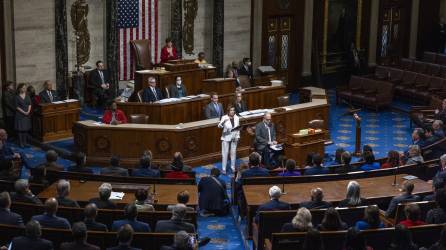 La congresista se convirtió por primera vez en presidenta de la Cámara de Representantes en 2007.