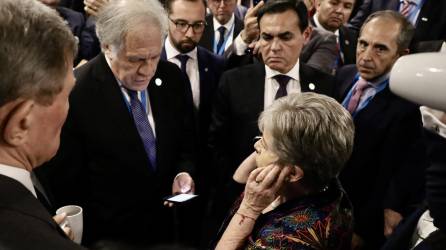Luis Almagro, secretario general de la Organización de Estados Americanos (OEA), participA en la reunión extraordinaria de cancilleres por la situación de Guatemala.