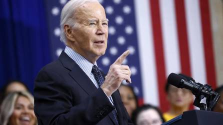 Biden busca la reelección en los comicios presidenciales del próximo 4 de noviembre.