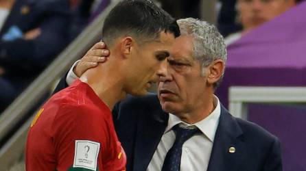 Cristiano Ronaldo no la pasó nada bien pese a la victoria de 2-0 de Portugal ante Uruguay que dejó a los portugueses con el pase a octavos de final del Mundial de Qatar.