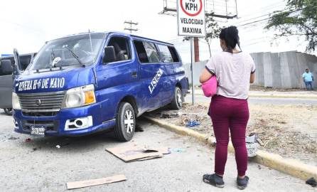 A punto de provocar una tragedia estuvo el conductor de un bus rapidito que cubre la ruta San Pedro Sula - Rivera Hernández.