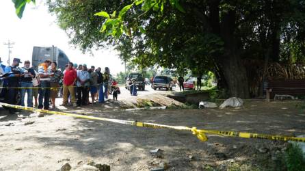 El cuerpo de un hombre fue encontrado la mañana de este jueves en una populosa colonia del municipio de Choloma, Cortés, zona norte de Honduras.