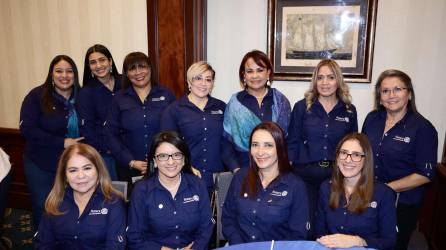 Representantes del Club Rotario Merendón, vale destacar que solo mujeres lo integran.