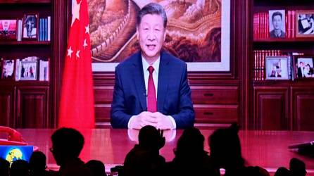 Xi pronunció este domingo su discurso de Año Nuevo destacando los logros de China.