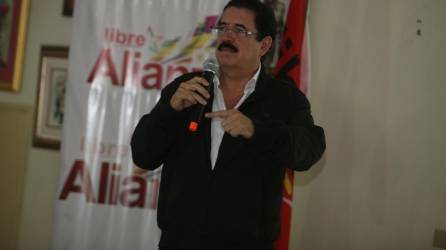 El expresidente de Honduras Manuel Zelaya Rosales.