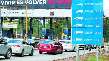 En la carretera CA-5 hay tres peajes, aunque la estación de Santa Cruz se cambió de lugar.