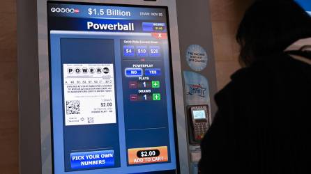 El premio de Powerball ascendió a 1,900 millones de dólares, un récord en la historia de lotería de EEUU.
