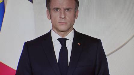 Presidente de Francia, Emanuel Macron.