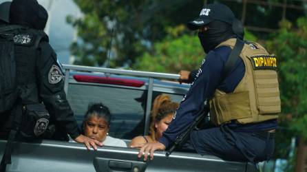 Cinco personas, vinculadas a la extorsión, fueron capturadas en Francisco Morazán.
